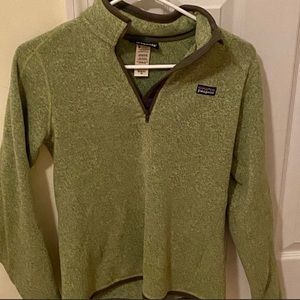 Patagonia Better Sweater | XS, 1/4 zip, Green